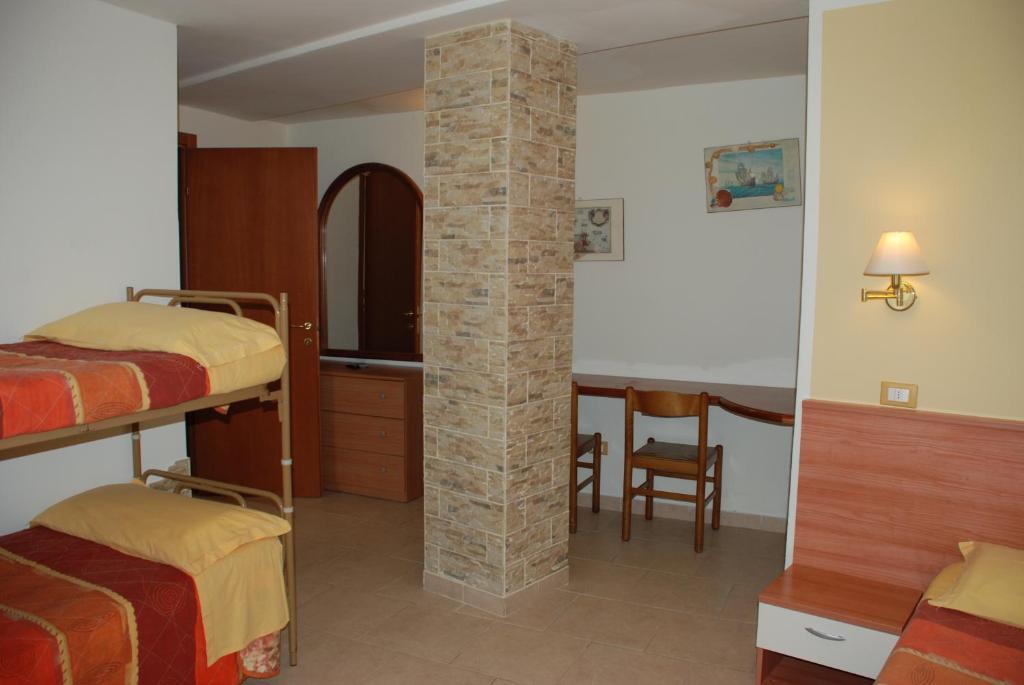 ريميني Residence La Villetta الغرفة الصورة